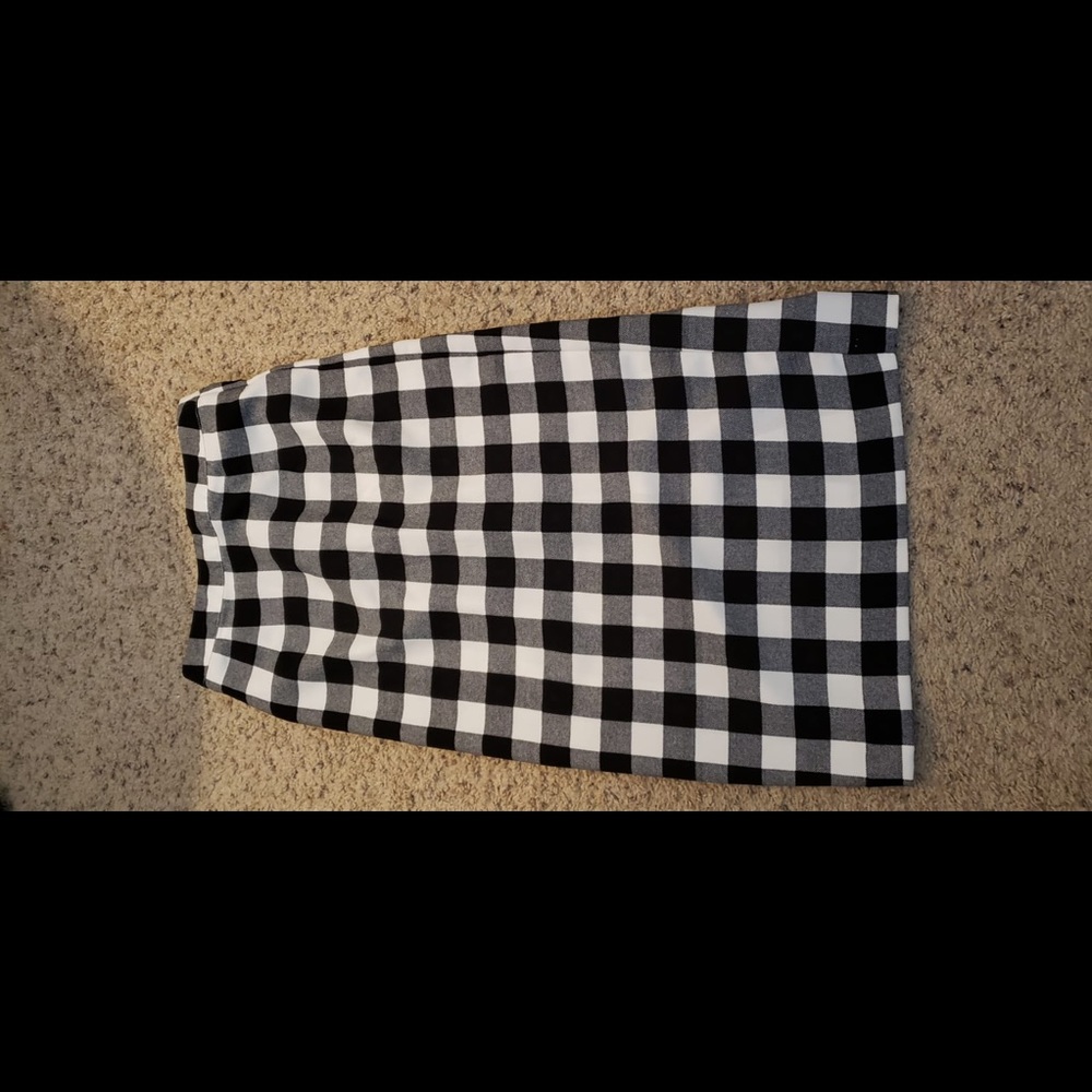 Plaid skirt